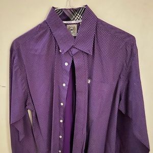 Cinch long sleeve button down